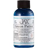 JAX Green Patina - Metal Finishing Solution - Antique Finish without Heat or Electricity - 2 Ounce