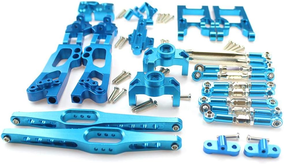 Grehod RC Car Metal Parts Set， Rc Car Accessories Kit for WLtoys 12428 12423 1/12 Remote Control Vehicles