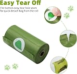 Topfree Dog Waste Bags 270 Count 18 Rolls Leak Proof Extra Thick Green view 4