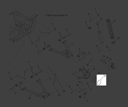 Polaris sportsman RZR retaining ring new 7710440