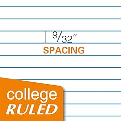 Kaisa Filler Paper Notebook Paper, College Ruled
