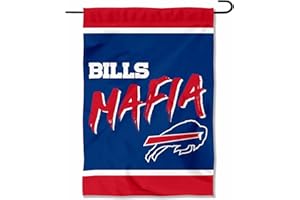WinCraft Buffalo Bills Mafia Garden Flag Double Sided Banner
