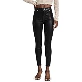 7 for All Mankind Womens High-Waisted Ankle-Skinny Jeans