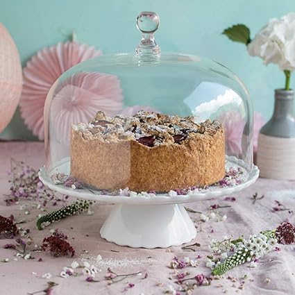 O 28 Cm Presentoir A Gateau Sweet Flower Medium Rose Avec Cloche En Verre Cuisine Maison Vaisselle Et Arts De La Table Lawawarenesssociety In