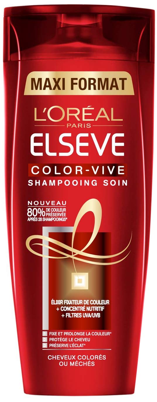 L 'Oréal Paris Elsève COLOR-VIVE Color-Treated or Highlighted Hair Shampoo 400 ml