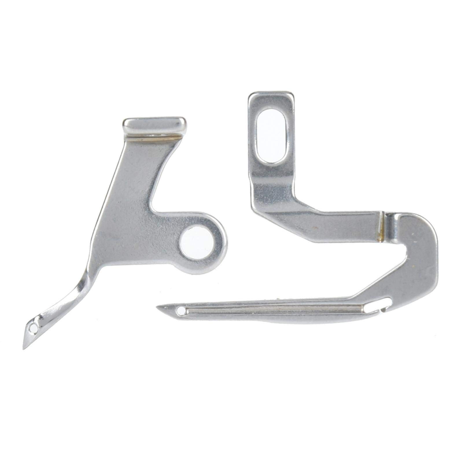 Oumefar 2pcs Multifunctional Household Overlock Looper Alloy Looper for Sewing Machine Accessories(Upper Looper and Lower Looper)