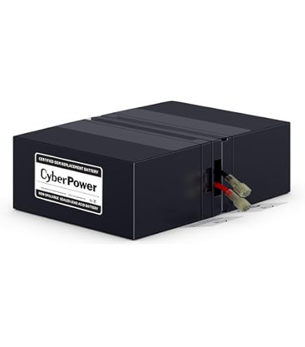 Maintenance-free 12V/9Ah UPS replacement battery for CyberPower