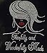 Fearfully and Wonderfully made Glamour Girl Rhinestone Transfer Iron On