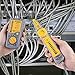 Wire Tracker Line Finder Cable Toner RJ11 RJ45 Wire Tracer Multifunctional Cable Tester With NCV Probe for Ethernet LAN Network Cable Collation Telephone Wire Tester&Continuity Checking -Tacklife CT01