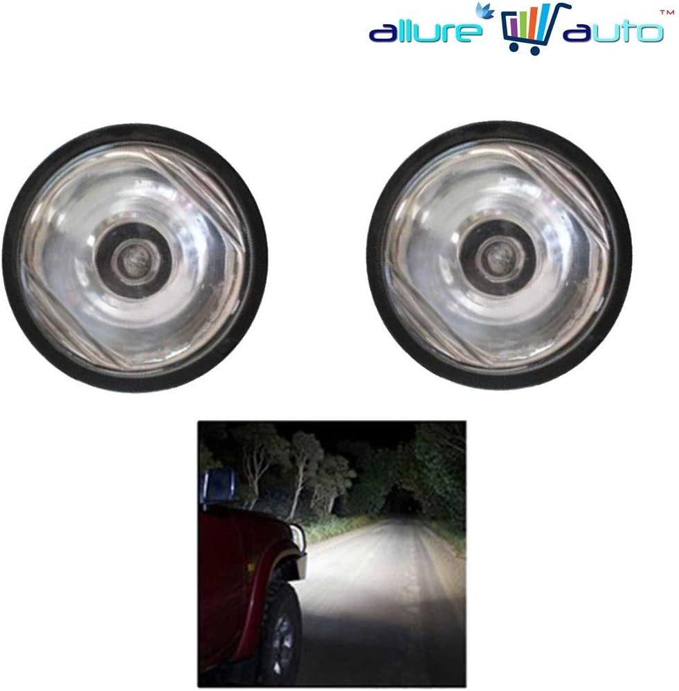 Allure Auto 100AL Spot Beam Car Aux Lights Set Of 2 for Ford Fusion [2004-2006] 1.6 Petrol