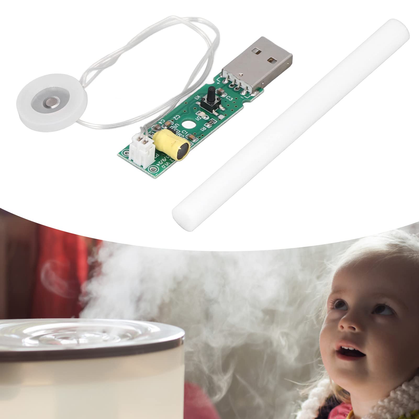 Usb Mist Machine Mua Mist Maker Humidifier,Atomization Module with Switch Control Timing ...