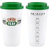 Paladone Friends TV Show Travel Mug, Central Perk Coffee Mug Officially Licensed Merchandise