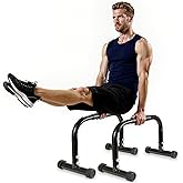 AmazeFan Parallettes Bars, High Steel Push Up Bar Strength Training For Handstands, Calisthenics Bars & Dip Bars, Calisthenic, Push Up Stands Handle for Floor Workouts Calisthenics Equipment 