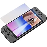 PERFECTSIGHT Anti Glare Matte Blue Light Tempered Glass Screen Protector compatible with Nintendo Switch 2 2025 Eye Protection Low Reflection Relieve Eye Fatigue 1 Pack