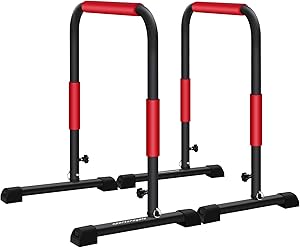 Sportsroyals Dip Station Dip Bar Parallel Bars for Home Workout with 400 LBS Loading Capacity