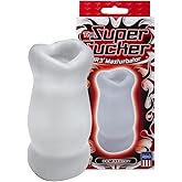 Doc Johnson The Super Sucker - ULTRASKYN Masturbator - Pocket Pal - Open-Ended Stroker - Proudly Made In America - Frost