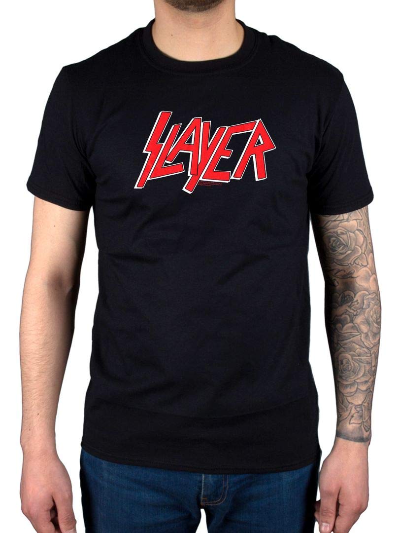 Official Slayer Classic Logo T-Shirt Black