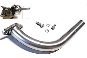 ARSPORT Stainless Header Exhaust Pipe for: GX 240, 270, 340, 390, Predator 301, 420cc