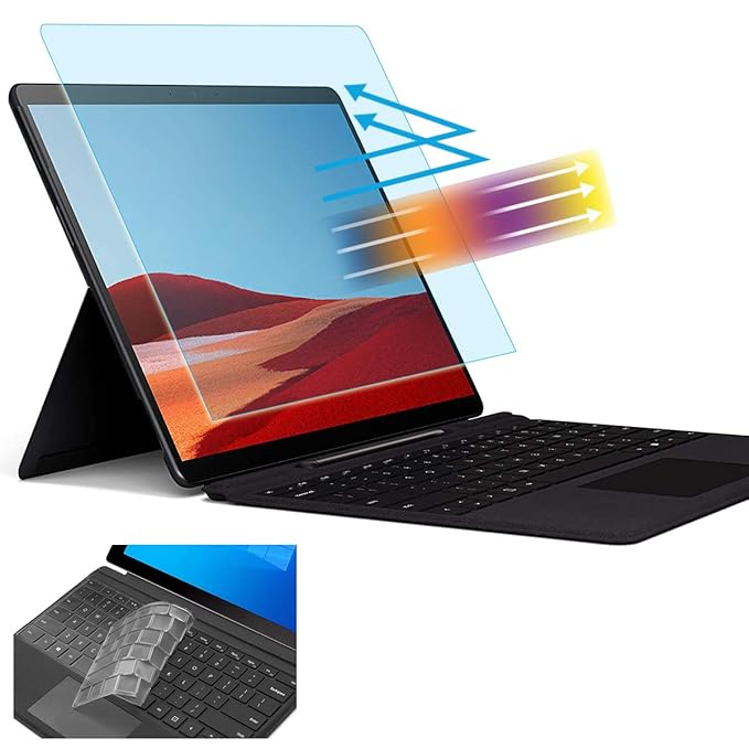 Anti Blue Light Glare Screen Protector Fit Microsoft Surface Pro 7/6/5
