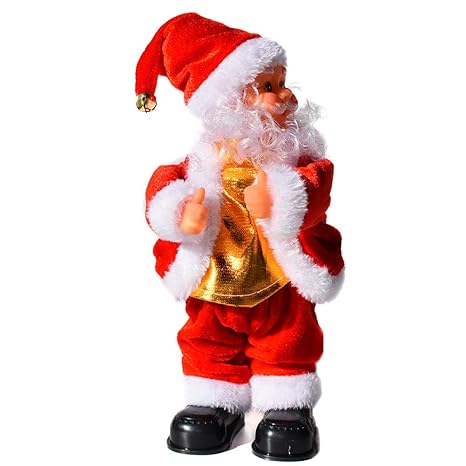 Singing And Dancing Electric Toy Hybreace Electric Santa Claus Toy