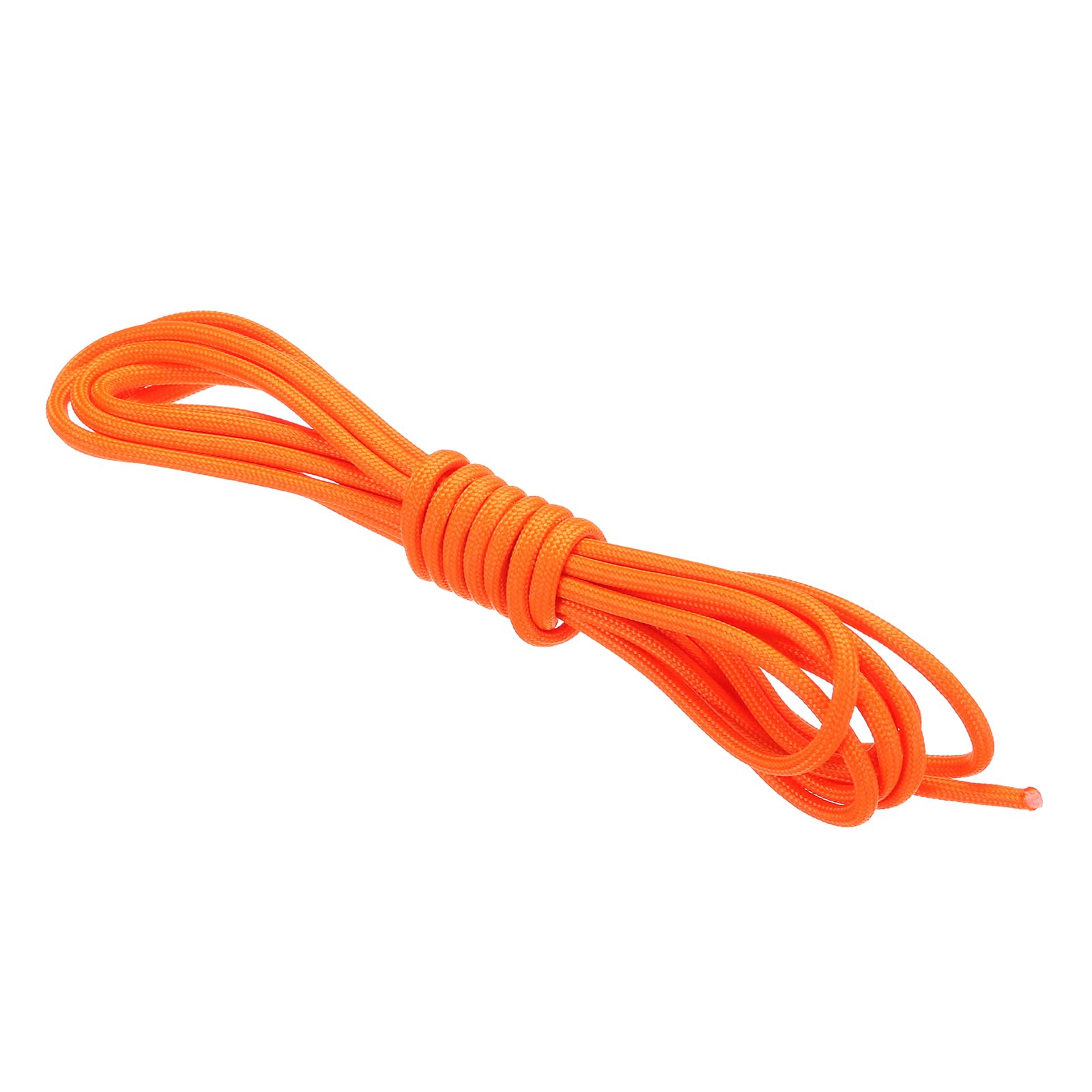 PATIKIL 10 Feet Glow in the Dark Paracord, 4mm Camping Paracord Rope 9-Strand Type 550lb Nano Cord Paracord for Camping Tent Tarp Hiking, Orange