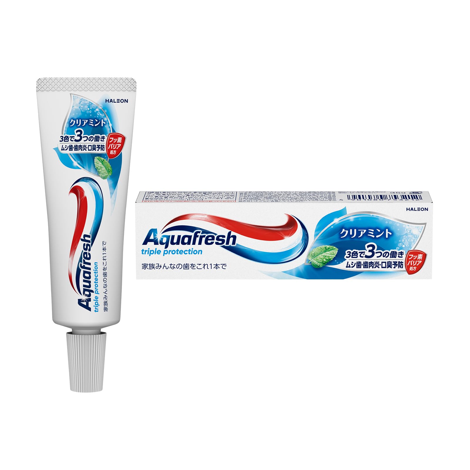 Aquafresh アクアフレッシュクリアミント35g商品画像
