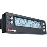 ScanGauge SG2 Ultra Compact 3-in-1 Automotive Computer with Customizable Real-Time Fuel Economy Digital Gauges for OBD2 Vehicles