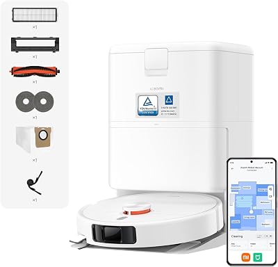 H50 Pro Saugroboter mit Wischfunktion, 15.000 Pa, ausfahrbarer Arm