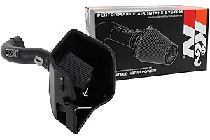 K&N Cold Air Intake System: Dry-Flow Air Filter, Increase Performance & Towing: Compatible with 2019-2025 Chevy/GMC/Cadillac Silverado 1500, Suburban, Tahoe, Sierra 1500, Yukon, Escalade, 71-3110