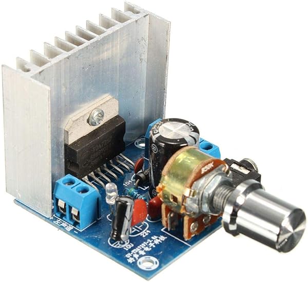 Guangcailun ACDC 12V TDA7297 2x15W Digital o Amplifier DIY Kit Dual Channel Module Mold Replacement