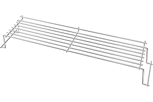 SearCook 65054 Stainless Steel Warming Rack for Weber Genesis 300 Series (2007-2016), Genesis E310 E320 E330 S310 S320 S330, Grill Part Replacement for Weber 65054 81323 62749