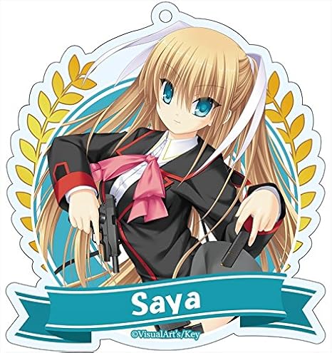 Amazon リトルバスターズ 朱鷺戸沙耶 アクリルキーホルダー アニメ 萌えグッズ 通販