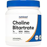 Nutricost Pure Choline Bitartrate Powder 500 Grams