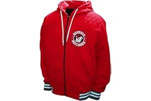 Franchise Club Mens College Walk On Full Zip Hoodie Jacket