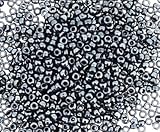 Miyuki Round Seed Bead Size 15/0 8.2g Gunmetal Grey