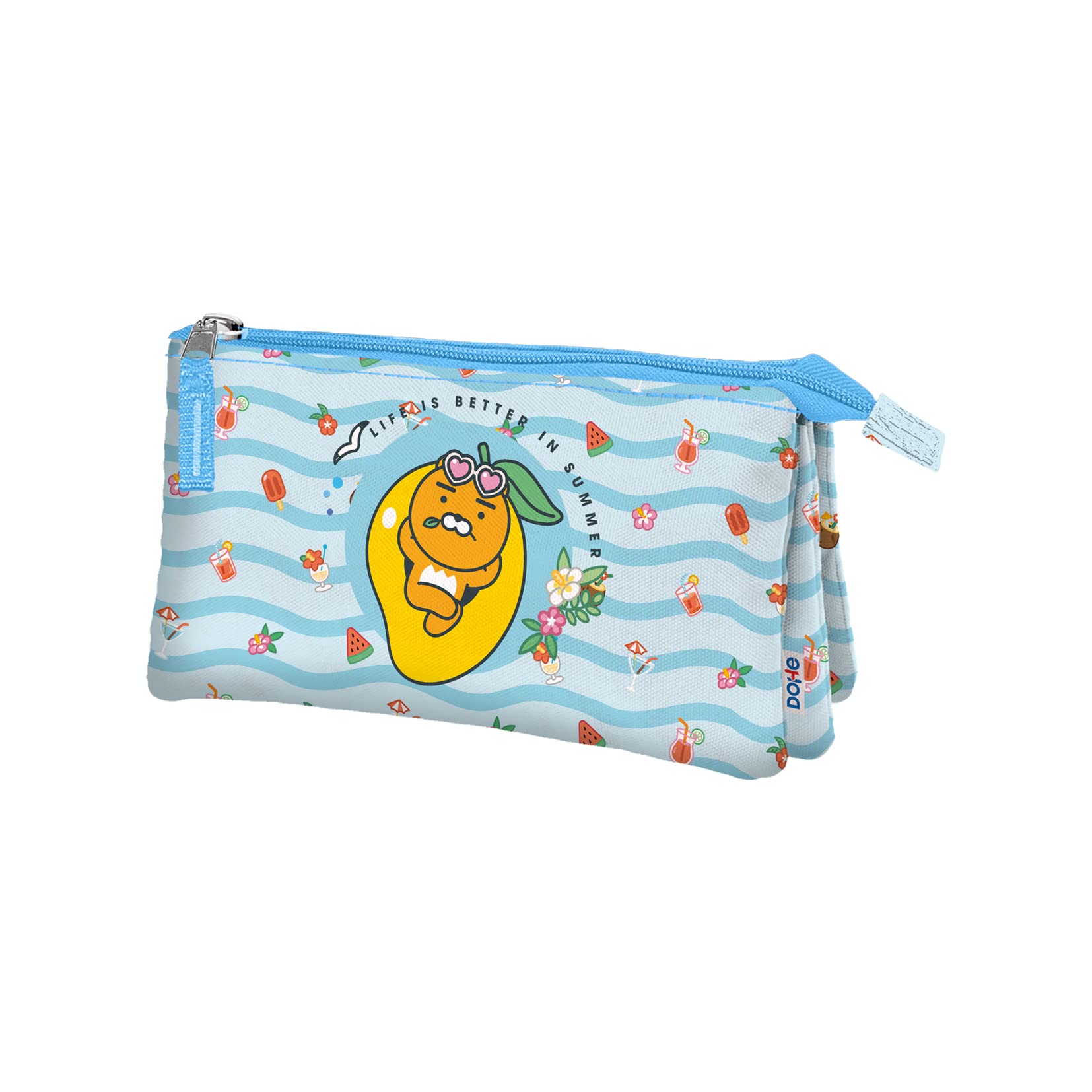 Triple pencil case - Kakao Friends - Summer Holiday