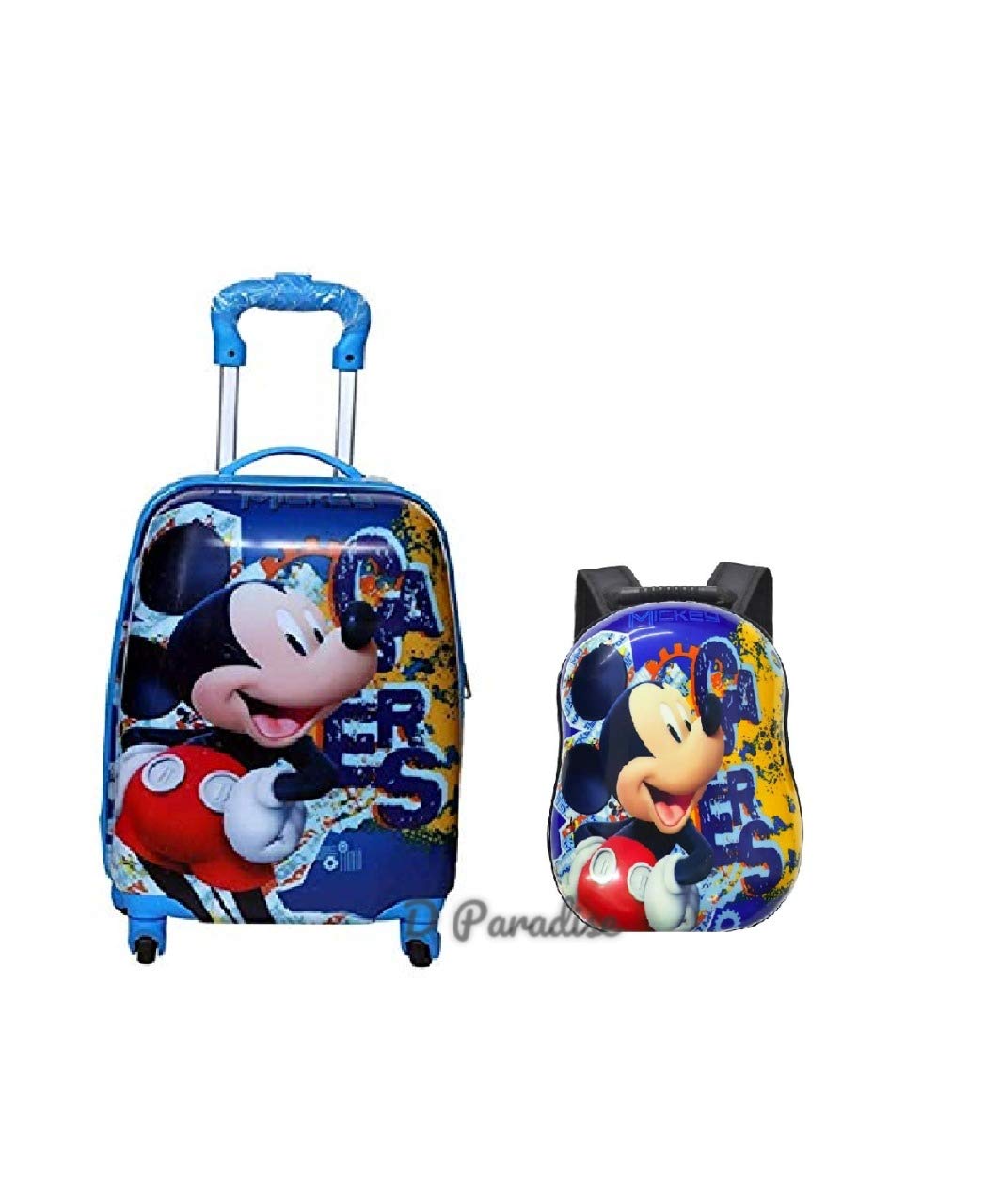 mickey mouse hard shell suitcase