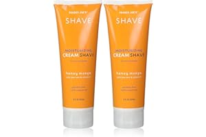 SIXYEAR (2 Pack) Trader Joe's Honey Mango Moisturizing Shave Cream with Aloe Vera and Vitamin E for Men and Women Pack of 2