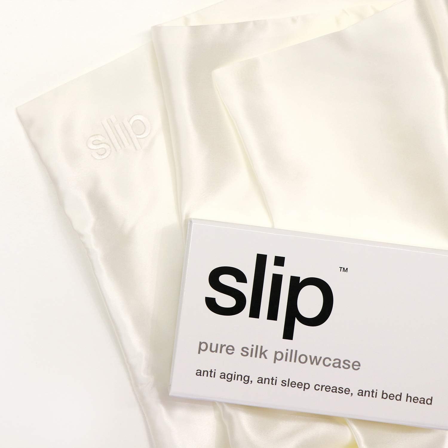 Slip Silk King Pillowcase, White (20" x 36"), 100% Pure 22 Momme Mulberry Silk Pillowcase, Anti-Aging, Anti-BedHead - Image 5