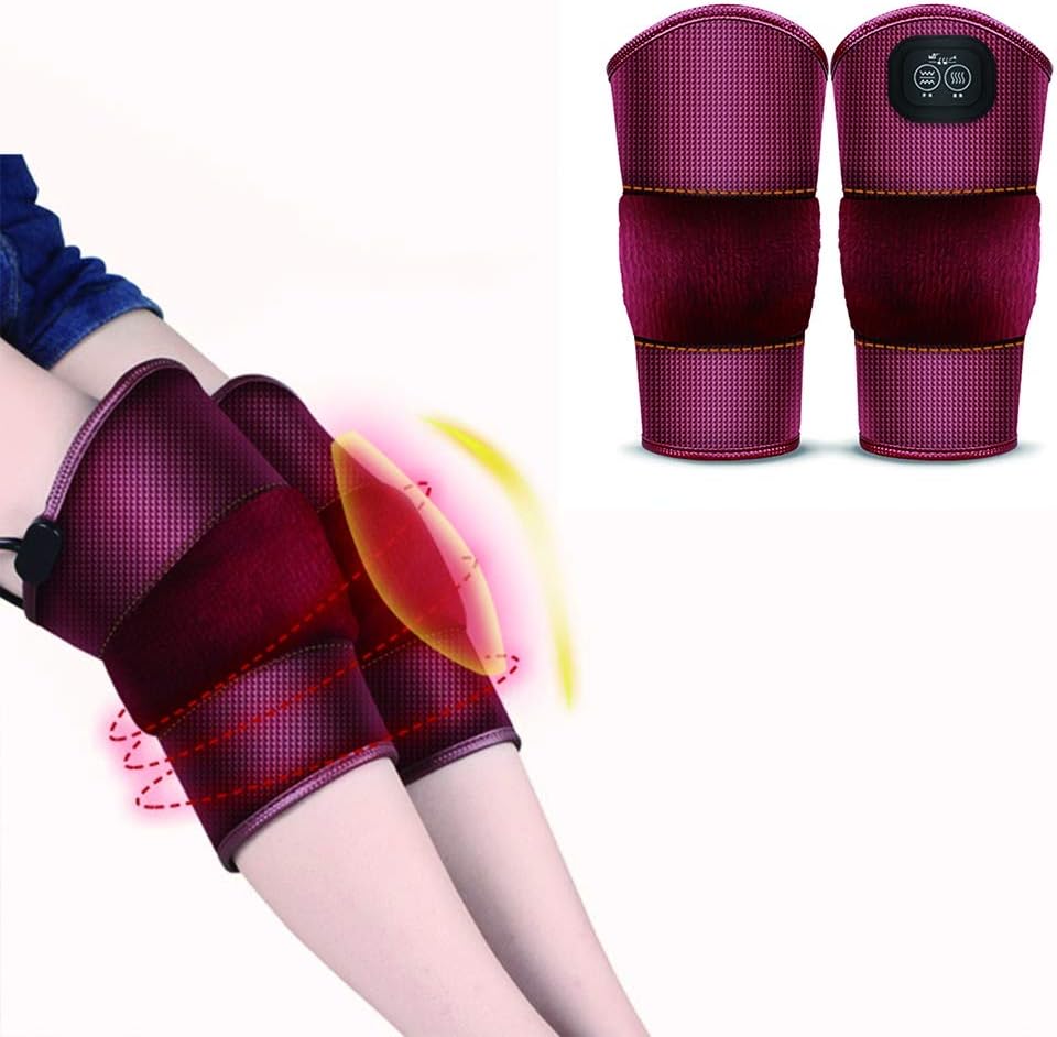Electric Heating Knee Pads Multifunctional Massage Vibrating Knee