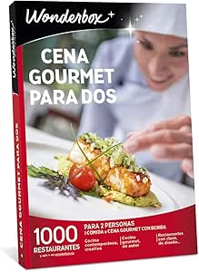 WONDERBOX - Caja Regalo Cena Gourmet para Dos - Vivir ...