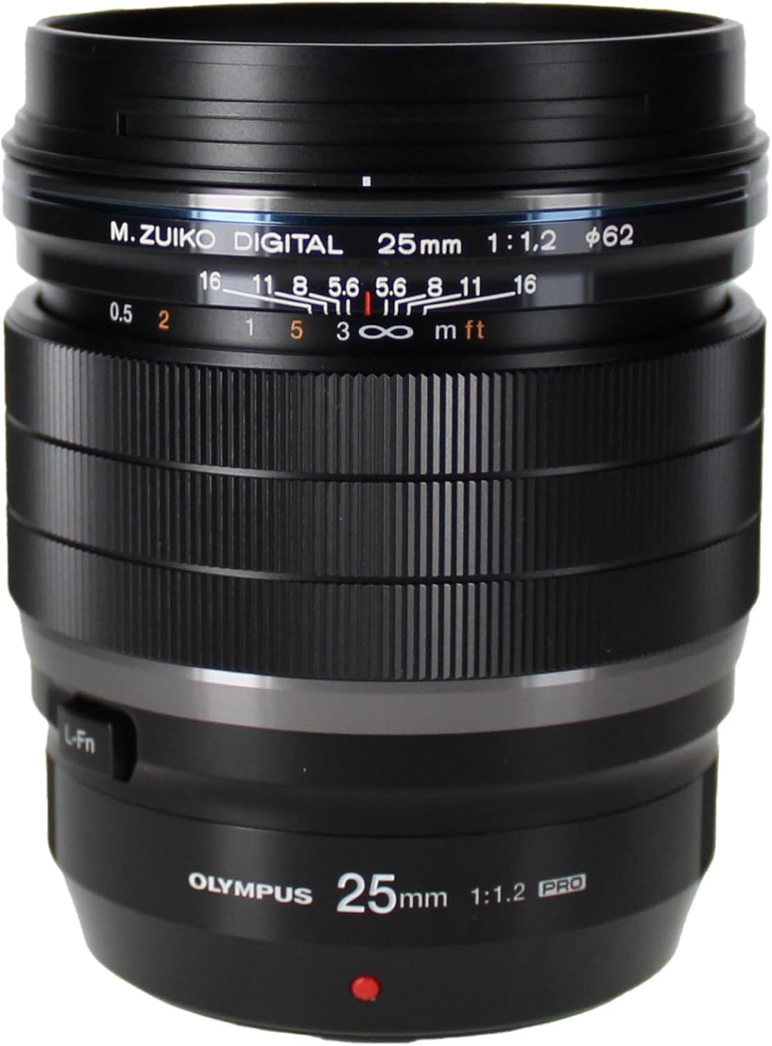 Olympus V311080BU000 M. Zuiko Digital ED 25 mm 1:1.2 Pro Lens, Suitable for All MFT Cameras ( OM-D & PEN Models, Panasonic G-Series), Black