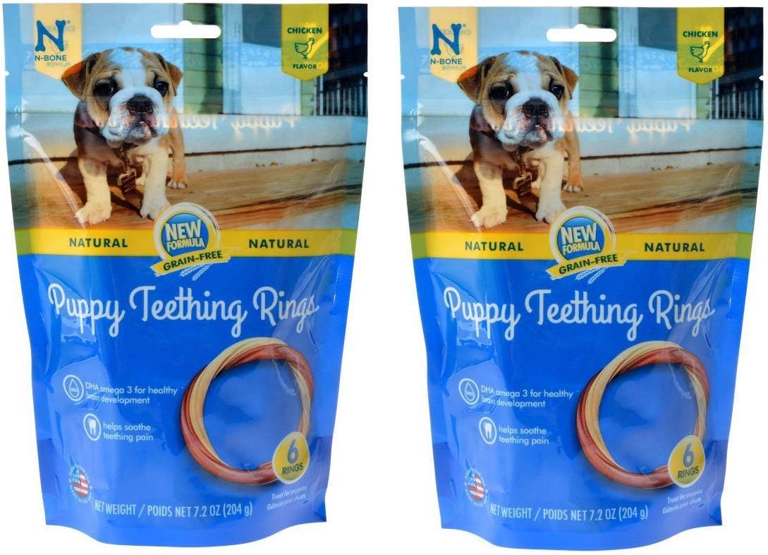 Dogs N Bone Puppy Teething Ring Chicken Flavor Pet Supplies