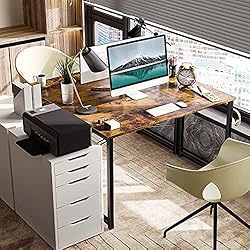 Coleshome Computer Desk 39", Modern Simple Style
