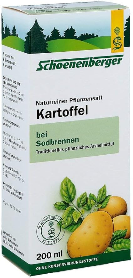 Schoenenberger Jus De Pommes De Terre Naturel Solution De 0 Ml Amazon Fr Hygiasne Et Soins Du Corps