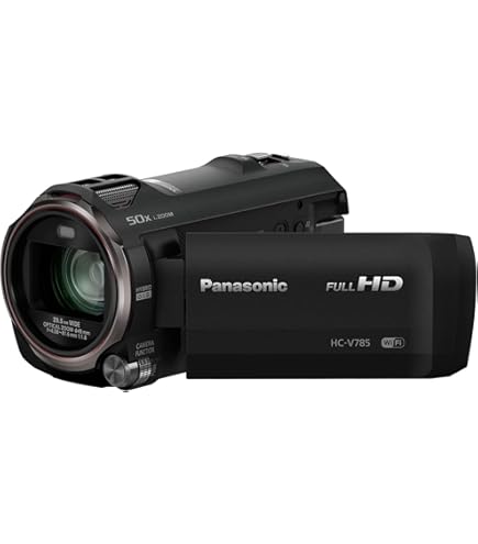 Amazon.com : PANASONIC HC-V770 HD Camcorder Black : Electronics