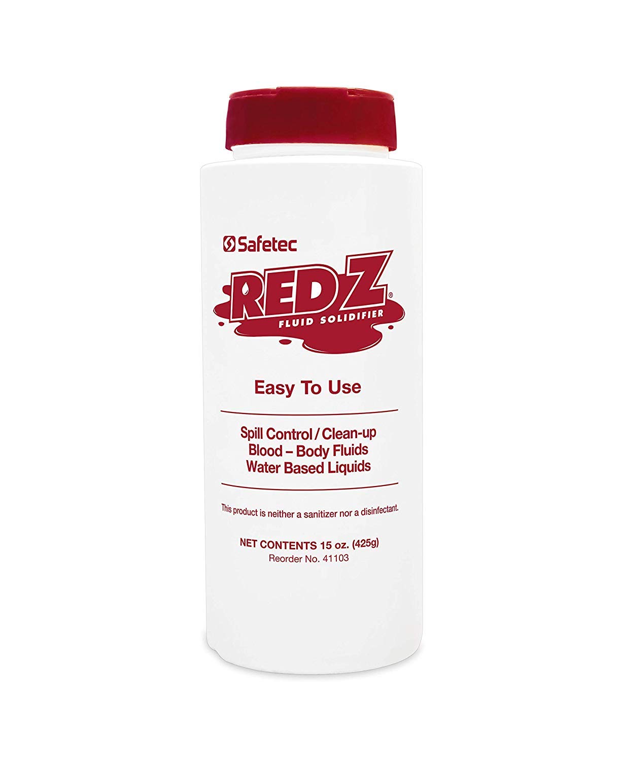 Photo 1 of Safetec 262031 Red Z Fluid Control Solidifier, 15 oz