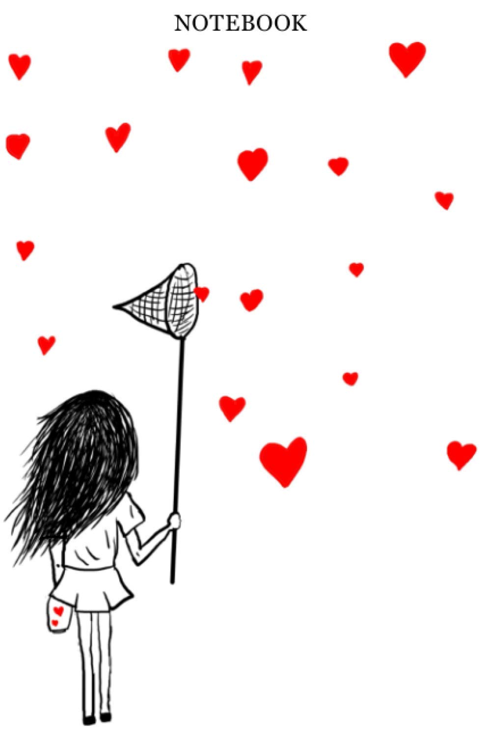 Notebook: valentin's day Notebook gift for his girl cadeau pour la saint valentin Funny valentine day gift notebook - journal for him or her, Ruled paper 120 pages 6"x9".
