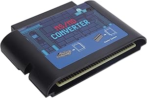 ERYUE MS to MD Converter Practical and Durable Game Card Converter for Retron5, for Retron3, Mega Drive Genesis Gamers ABS (B