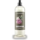 Caldrea Dish Soap, Biodegradable Dishwashing Liquid Made with Soap Bark and Aloe Vera, Rosewater Driftwood Scent, 16 oz
